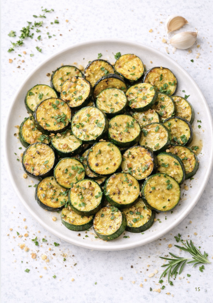 Marinierte Zucchini mit Kräutern – Leichtes mediterranes Antipasti Rezept