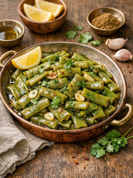 Stangenbohnen mit Olivenöl – Orientalisch, gesund & einfach zubereitet