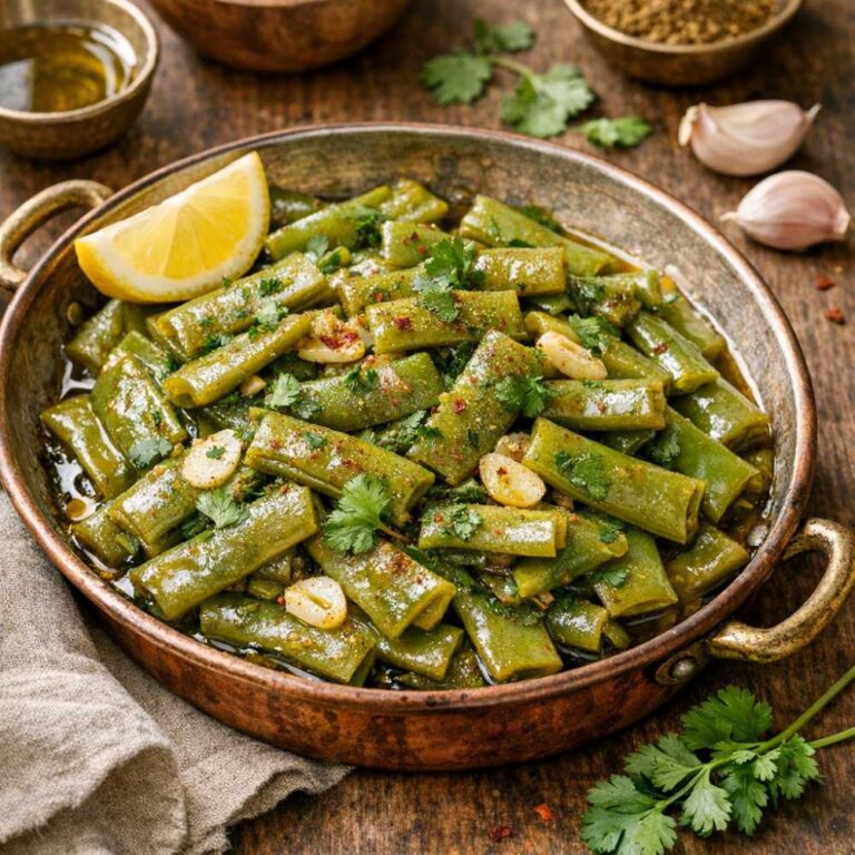 Stangenbohnen mit Olivenöl – Orientalisch, gesund & einfach zubereitet