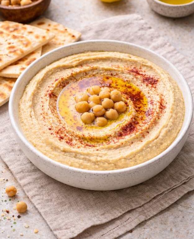 Hummus – Cremige Kichererbsencreme wie im Orient