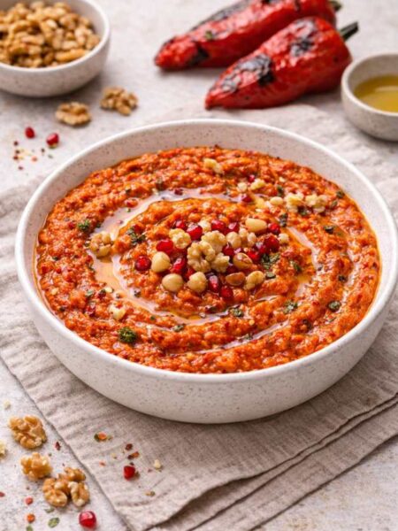 Muhammara – Paprika-Walnuss-Dip wie im Orient