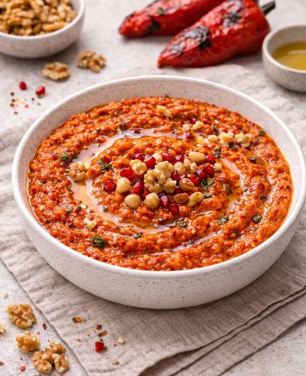 Muhammara – Paprika-Walnuss-Dip wie im Orient