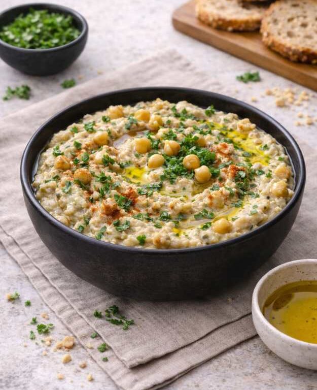 Musabaha – Orientalischer Kichererbsen-Dip wie im Libanon