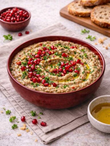 Auberginen-Paprika-Dip – Cremig, aromatisch & orientalisch