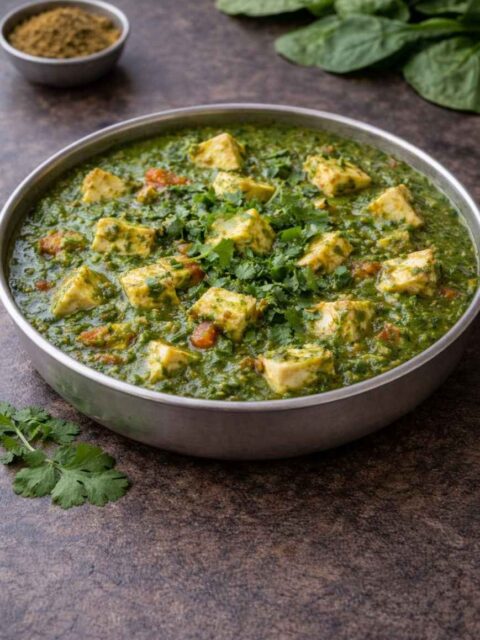 Palak Paneer – Cremiges Spinat-Paneer-Curry