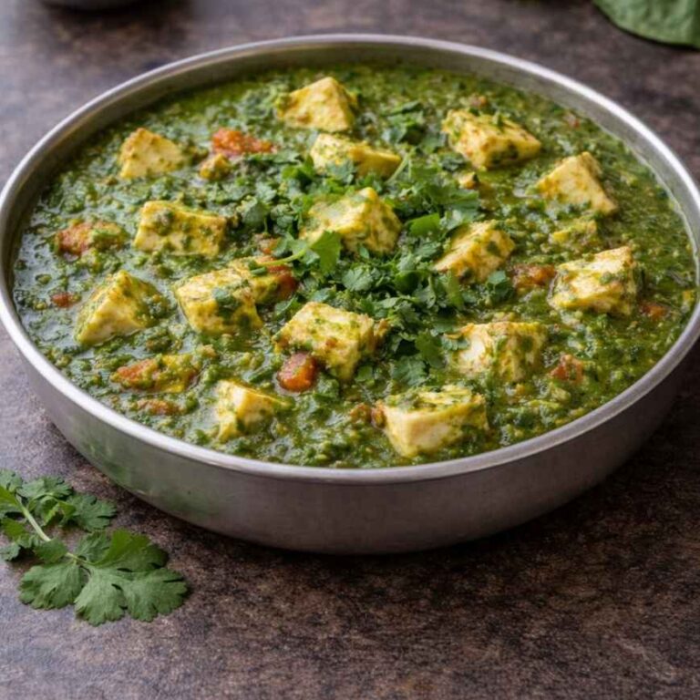 Palak Paneer – Cremiges Spinat-Paneer-Curry