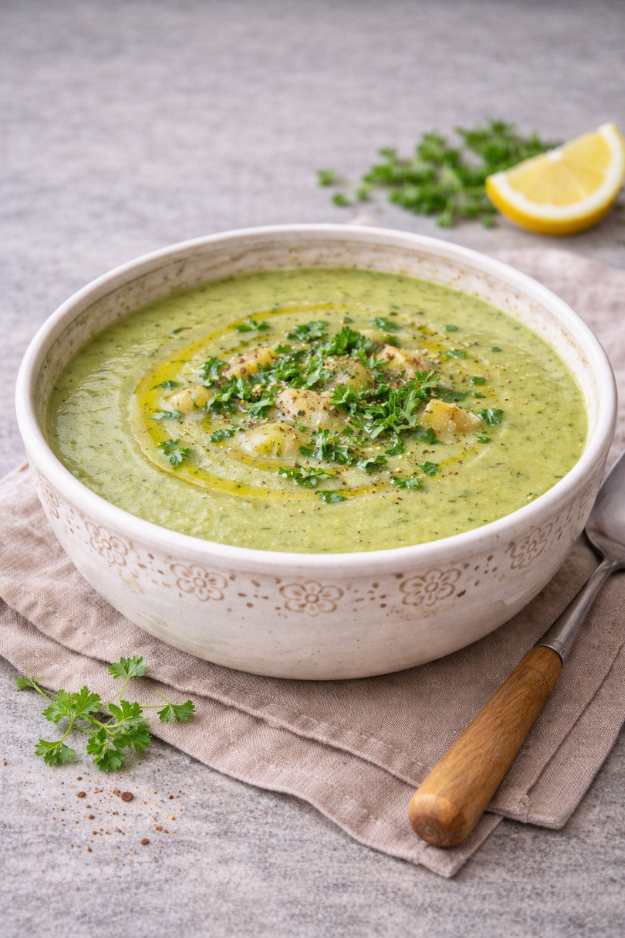 Spinat-Kartoffel-Suppe – Cremig, gesund & einfach gemacht