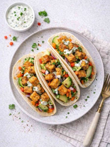 Tofu-Tacos- Rezept – einfach & lecker