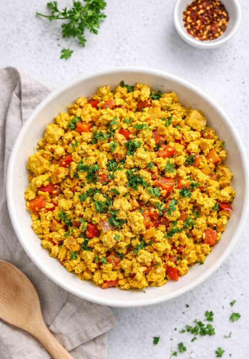 Klassisches Tofu Scramble