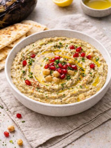 Baba Ganoush – Cremige Auberginencreme wie im Orient