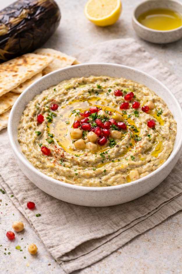 Baba Ganoush – Cremige Auberginencreme wie im Orient