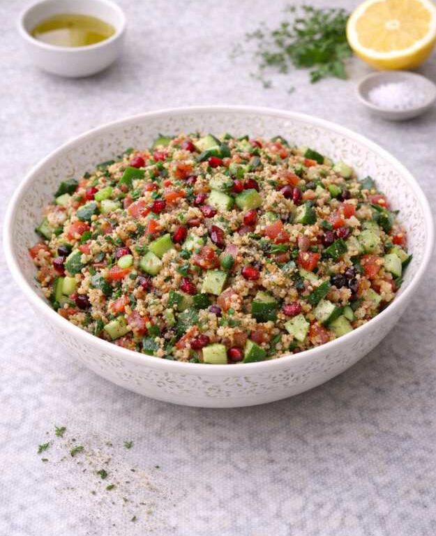 Bulgursalat mit Gemüse
