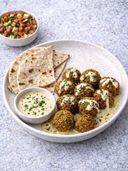Falafel – Knusprige Kichererbsenbällchen wie im Orient