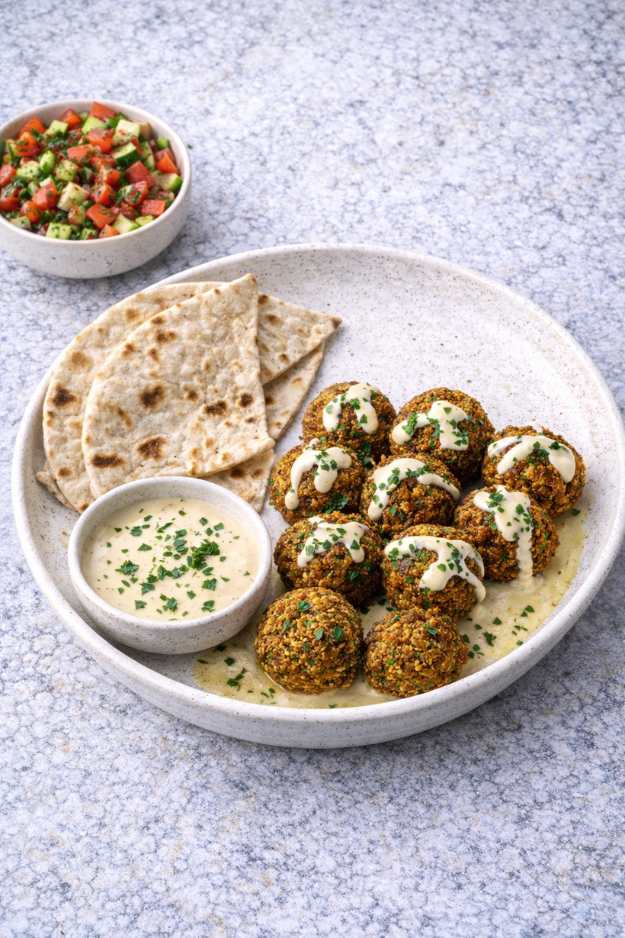 Falafel – Knusprige Kichererbsenbällchen wie im Orient