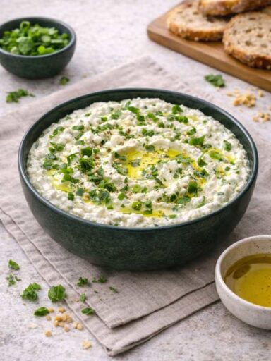 Feta-Basilikum-Dip – Cremig, frisch & in 5 Minuten fertig