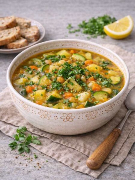 Orientalische Gemüsesuppe – Gesund, würzig & einfach gemacht