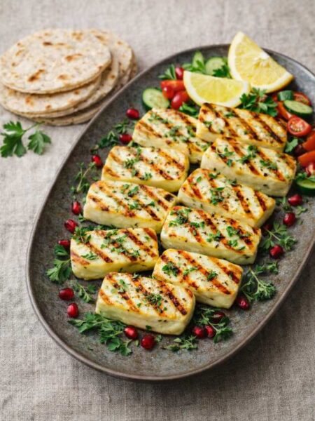 Gegrillter Halloumi mit Kräutern – Knusprig, schnell & mediterran