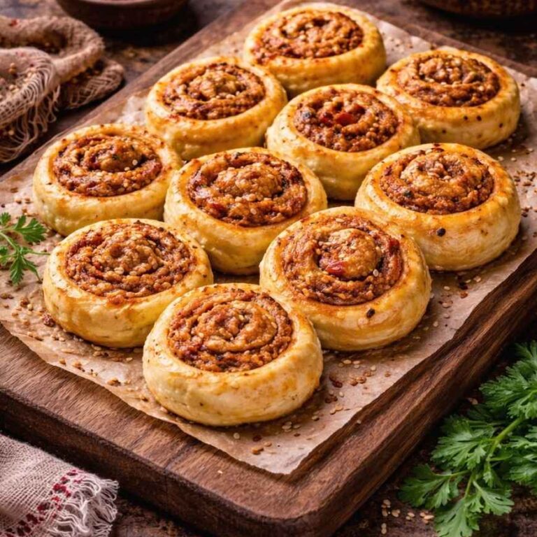 Harissa-Paprika-Röllchen – Würzige Gebäck mit Paprika