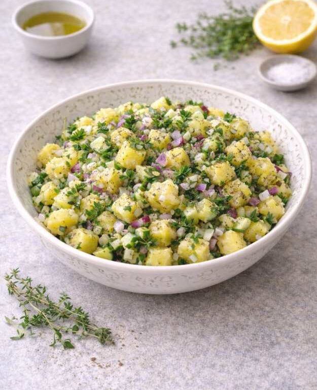 Kartoffel-Thymian-Salat – Klassisch, frisch & aromatisch