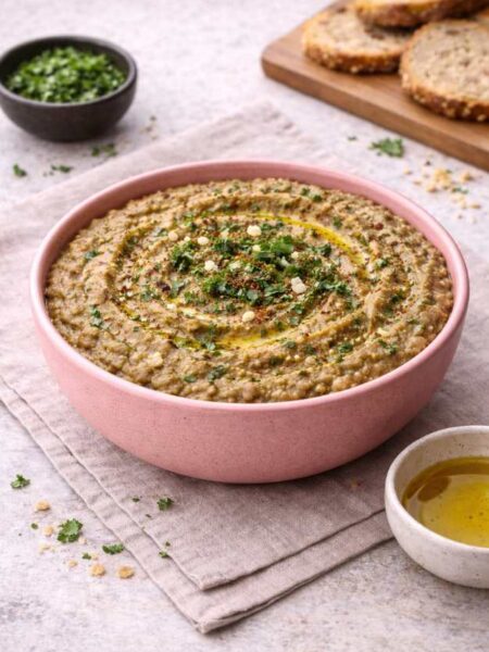 Linsen-Koriander-Dip – Proteinreich, würzig und orientalisch