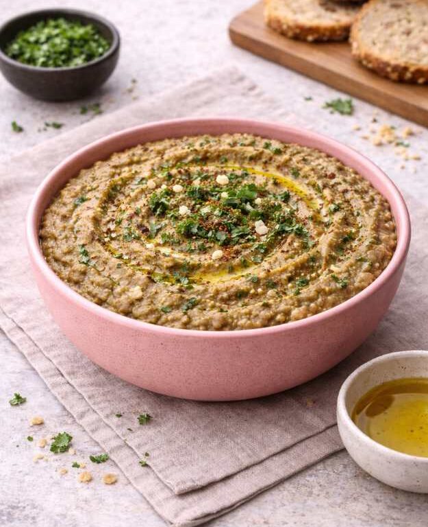 Linsen-Koriander-Dip – Proteinreich, würzig und orientalisch