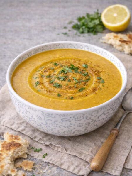 Orientalische Linsensuppe – Cremig, gesund & einfach gemacht