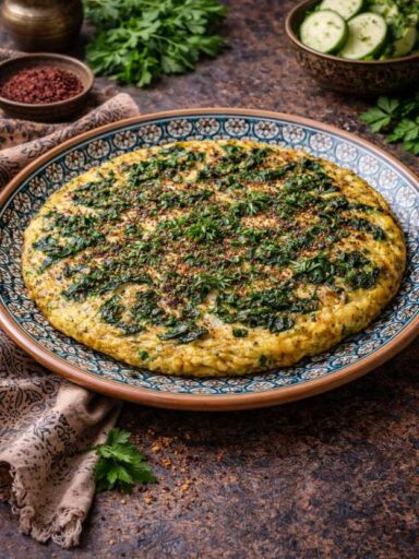 Spinat-Omelett mit Sumach – Rezept