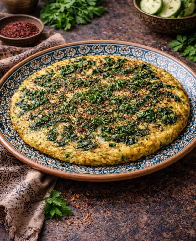 Spinat-Omelett mit Sumach – Rezept