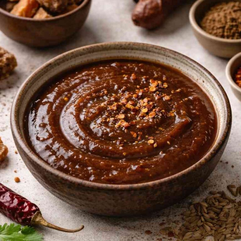 Tamarind Chutney – Rezept (Imli Chutney)