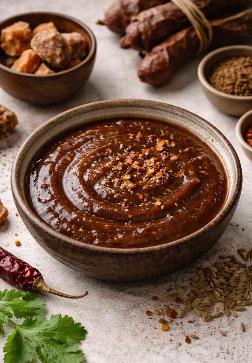 Tamarind Chutney – Rezept (Imli Chutney)