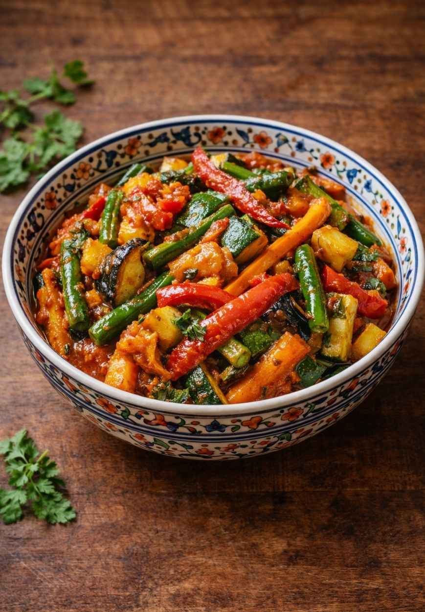 Vegetable Jalfrezi – Würziges Gemüsegericht