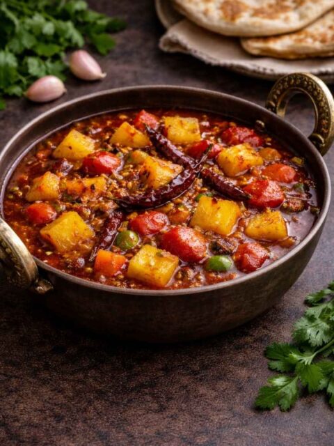 Vindaloo – Scharfes Curry mit kräftigen Gewürzen