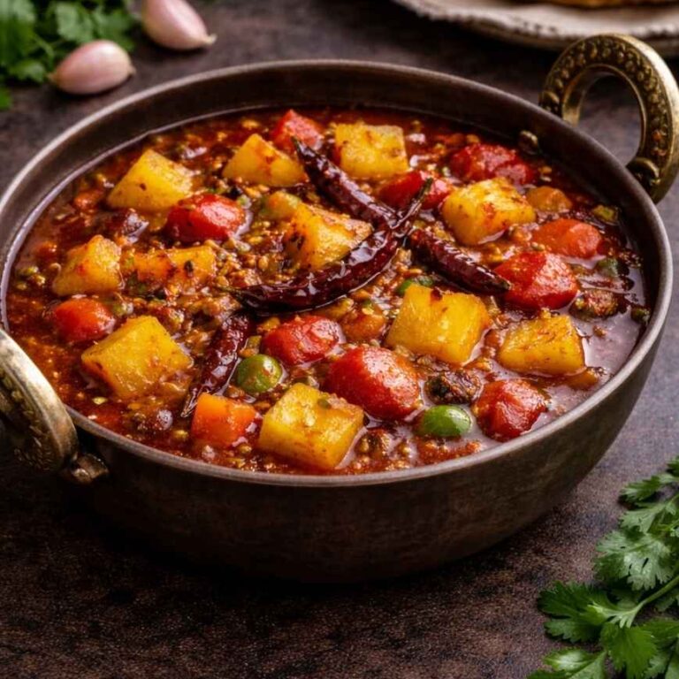 Vindaloo – Scharfes Curry mit kräftigen Gewürzen