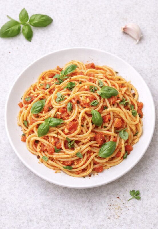 Spaghetti al Pomodoro – klassisches italienisches Pasta-Rezept