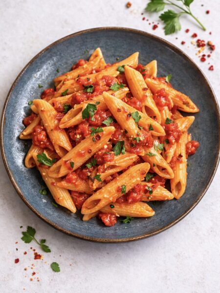 Penne Arrabbiata – würziges italienisches Pasta-Rezept