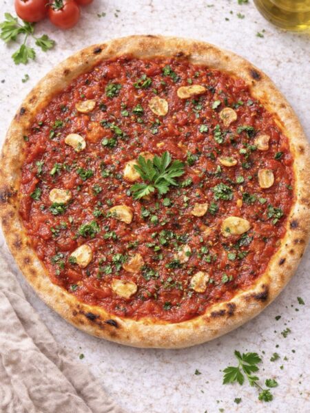 Klassische Pizza Marinara (vegan) – Original italienisch & ohne Käse