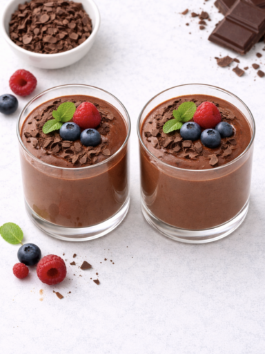 Vegane Schokoladen-Mousse – cremig, luftig & einfach ohne Ei