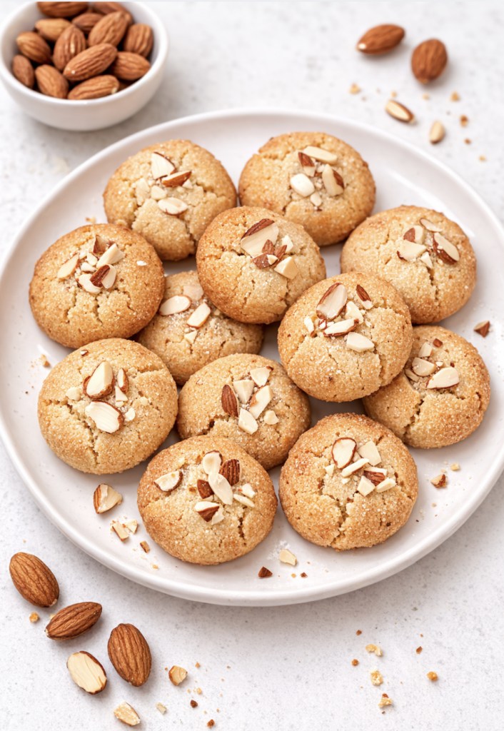 Mandel-Kekse italienischer Art – einfach, knusprig & glutenfrei