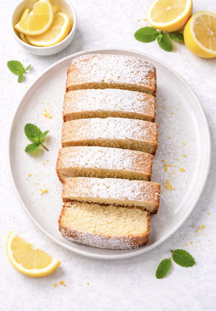 Veganer Zitronenkuchen – saftig, einfach & schnell gebacken