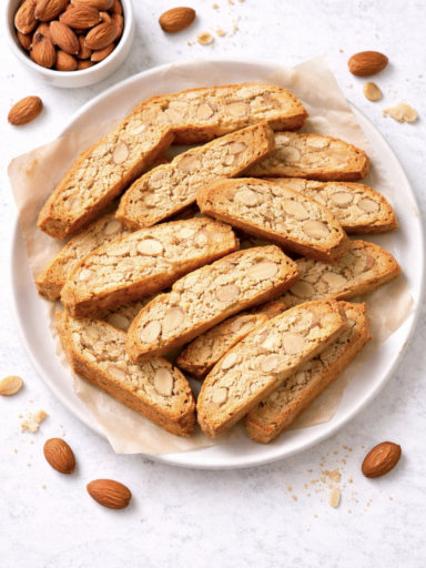 Biscotti mit Mandeln – knusprig, einfach & italienisch
