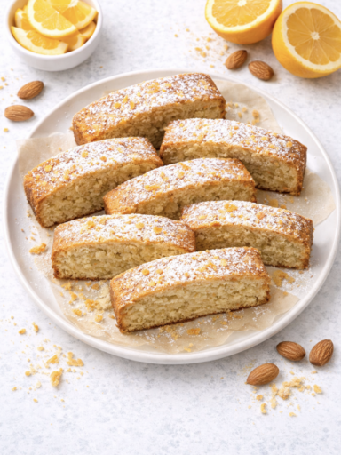 Veganer Orangenkuchen mit Mandeln – saftig, einfach & aromatisch