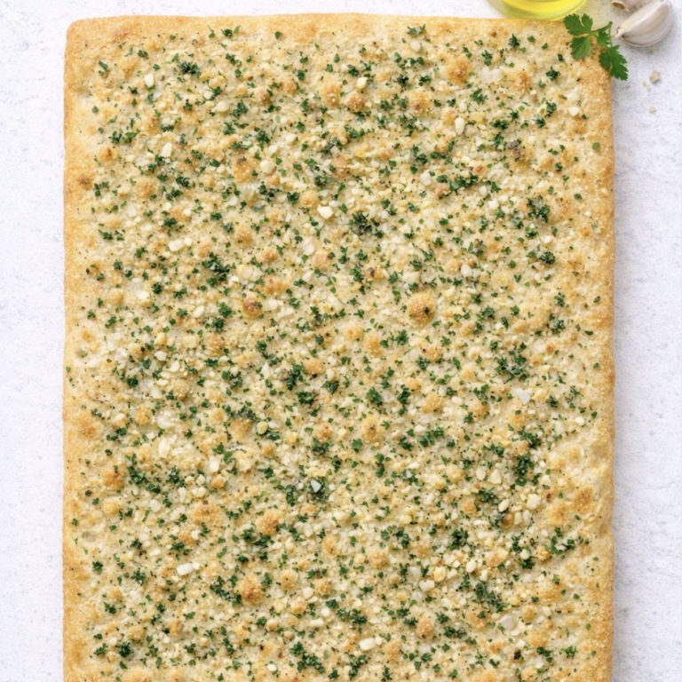 Knoblauch-Focaccia – einfach, fluffig & italienisch