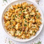 Knuspriger Blumenkohl aus dem Ofen – einfach, gesund & vegan