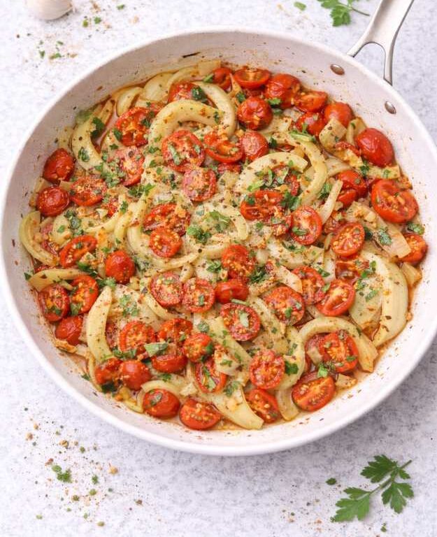 Tomaten-Fenchel-Pfanne – mediterran, einfach & gesund