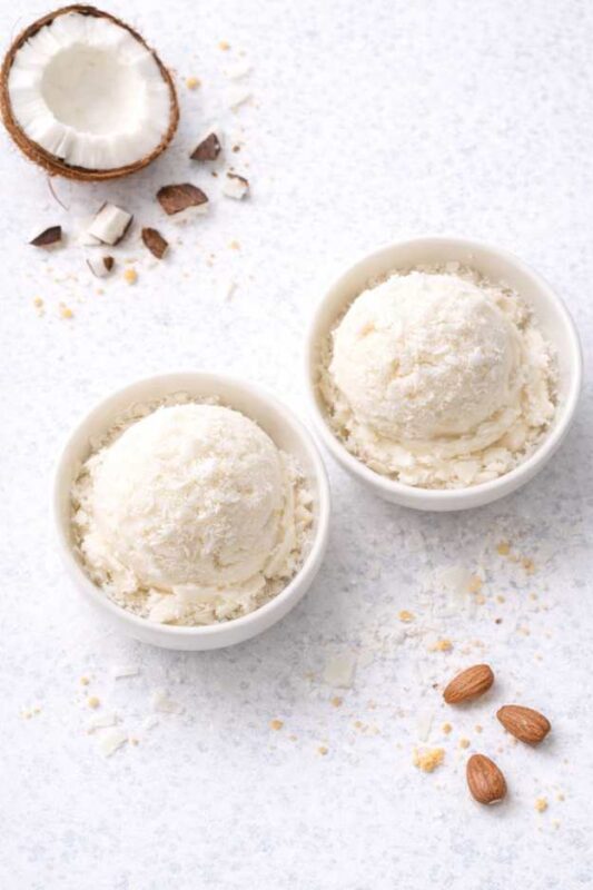Veganes Gelato auf Kokosbasis – cremig, einfach & ohne Eismaschine