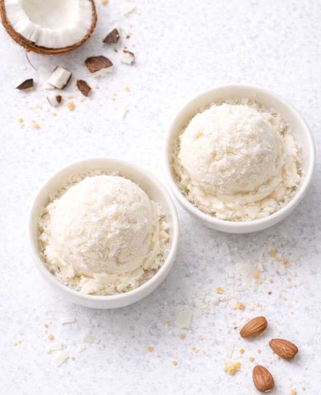 Veganes Gelato auf Kokosbasis – cremig, einfach & ohne Eismaschine