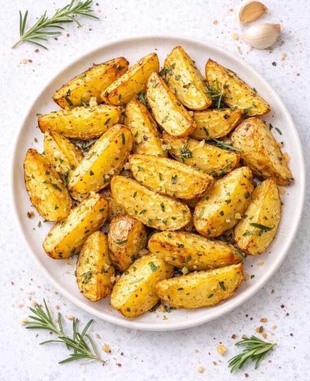 Knusprige Rosmarin-Kartoffeln – einfach, lecker & aus dem Ofen