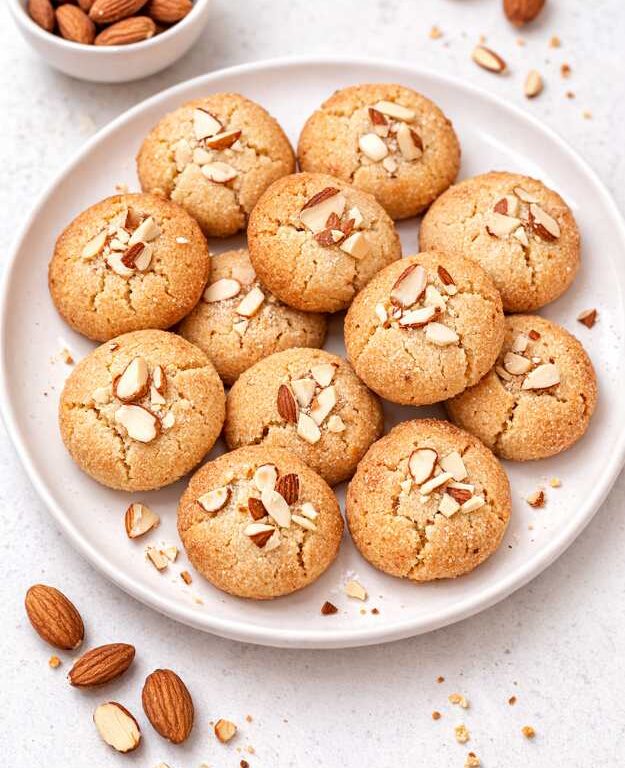 Mandel-Kekse italienischer Art – einfach, knusprig & glutenfrei