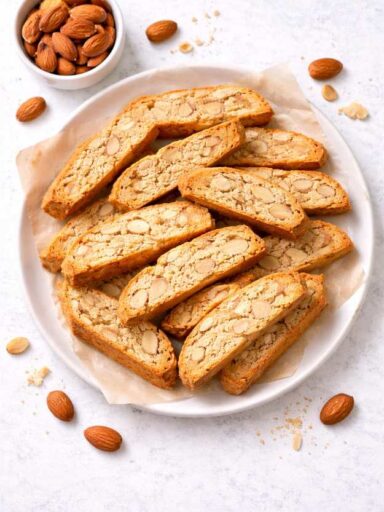 Biscotti mit Mandeln – knusprig, einfach & italienisch