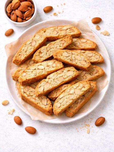 Biscotti mit Mandeln – knusprig, einfach & italienisch